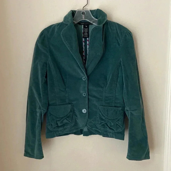 Marc Jacobs Jackets & Blazers - Marc Jacobs Turquoise Corduroy Jacket